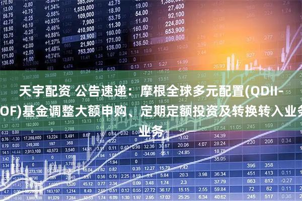 天宇配资 公告速递:摩根全球多元配置(QDII-FOF)基金调整大额申购、定期定额投资及转换转入业务